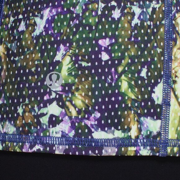 LULULEMON FLORAL DOT Pistachio Dancing Warrior Tank - Picture 6 of 7